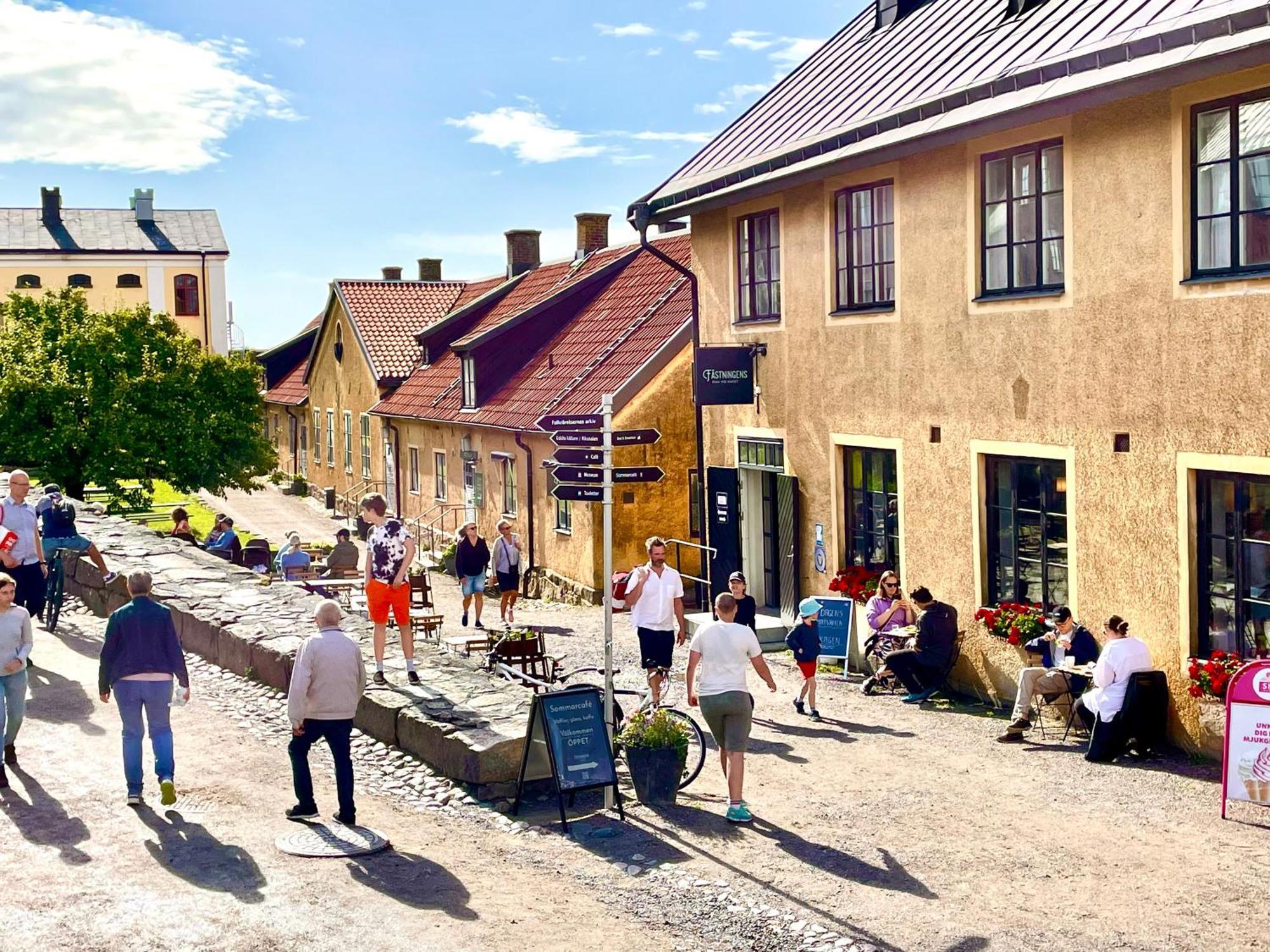Faestningens Bed and Breakfast Varberg Buitenkant foto